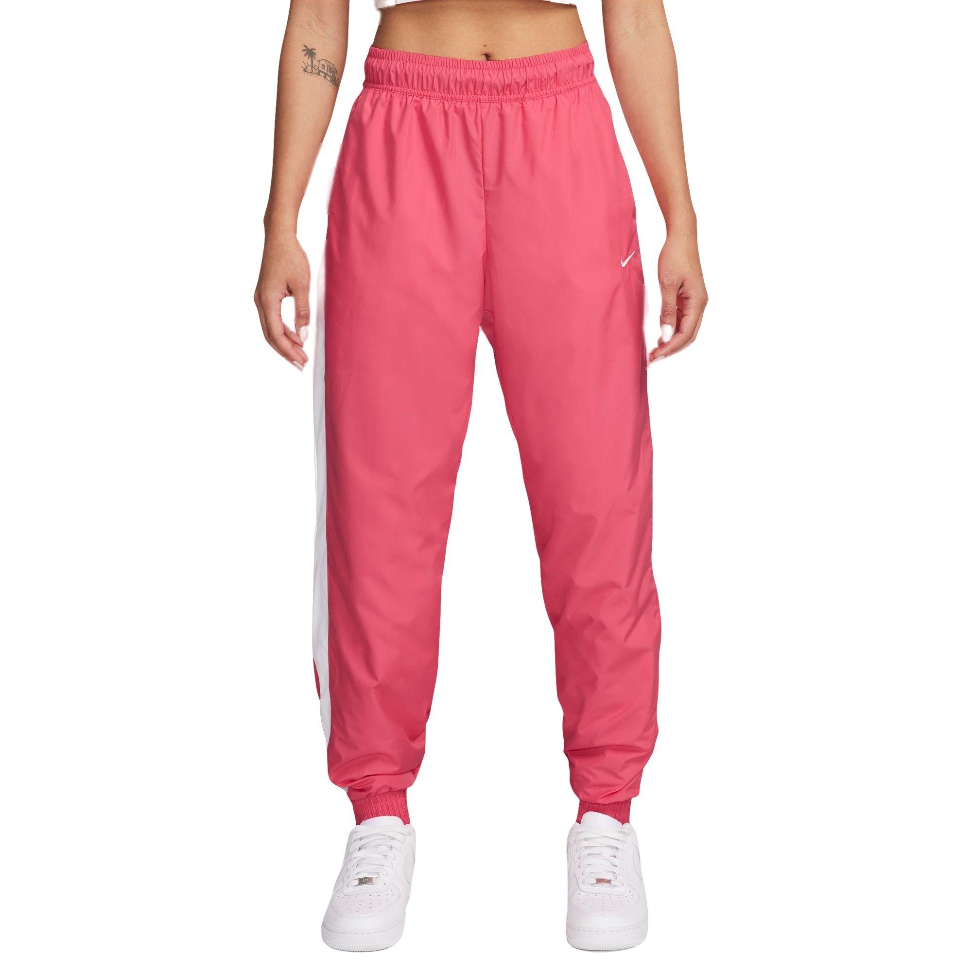 Nike Women's Sportswear Classic Women's Mid-Rise Oversized UV Protection Joggers - PINK